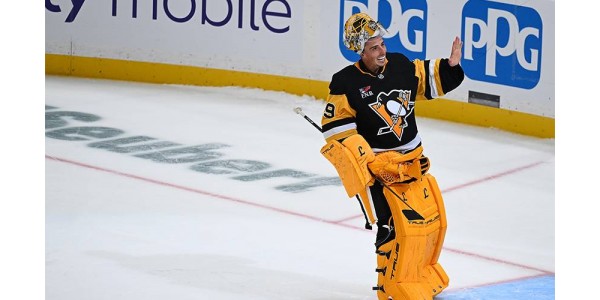 Marc-André Fleury si splnil poslední přání NHL Marc-André Fleury si splnil poslední přání NHL